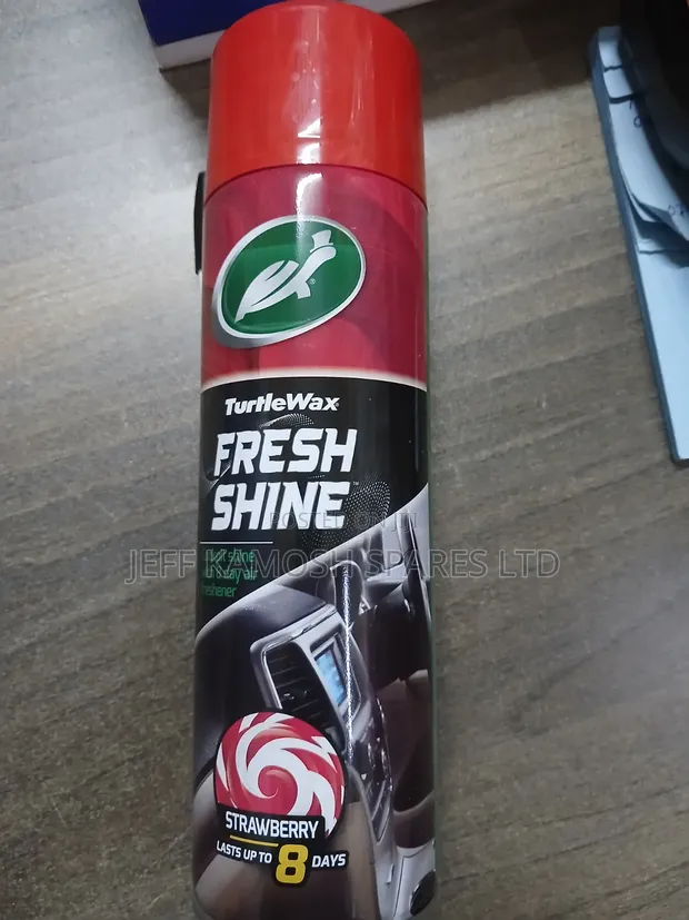 Turtle Wax Fresh Shine Kipolishi cha Dashboard - Strawberry & Vanilla - 1
