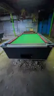 Pool Table Rangi ya Maroon - King Brand - 1