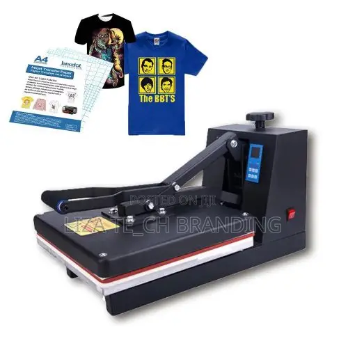 Combo Flatbed Heat Press Machine A3 38x38cm - 1