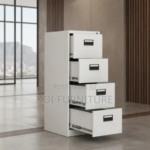 Stainless Steel Lockable Filing Cabinet