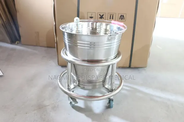 Stainless Steel Kick Bucket - 1