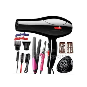 Seti ya Professional Hair Dryer Vipande 12