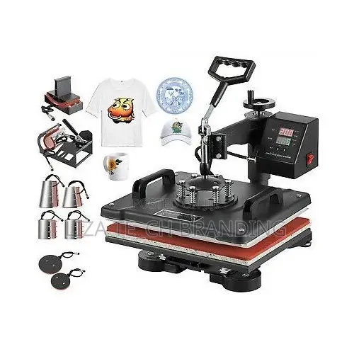 8-in-1 Digital Combo Heat Press Machine - 1