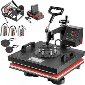 8-in-1 Heat Press Machine 12x15 Inch Digital