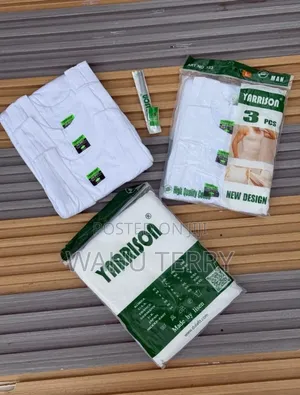 Yarrison Cotton Vests - Brand New