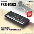 Yamaha PSR-E483 Portable Keyboard - 1