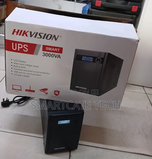 Hikvision 3KVA UPS (3000VA/1800W) - Nguvu ya Akiba - 1