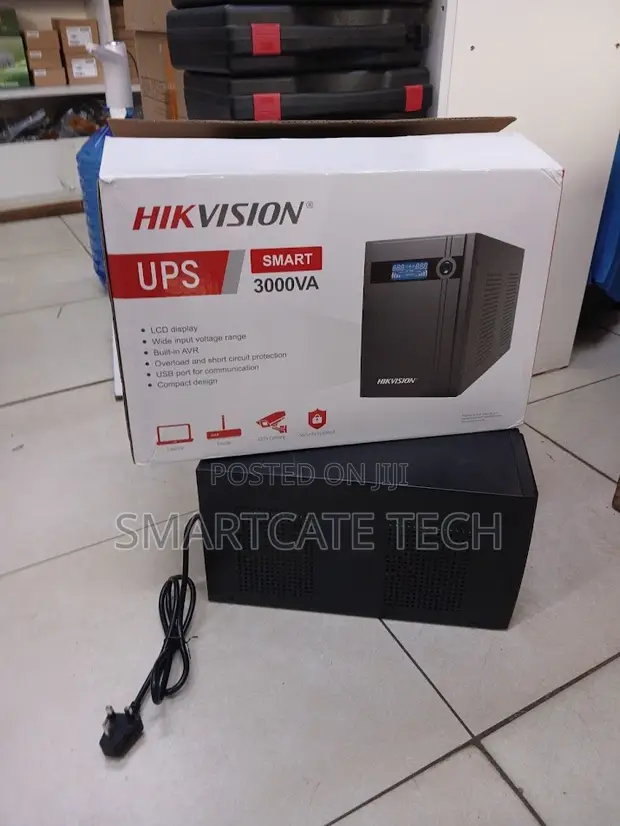 Hikvision 3KVA/3000VA UPS - Hifadhi Bora ya Nguvu - 1