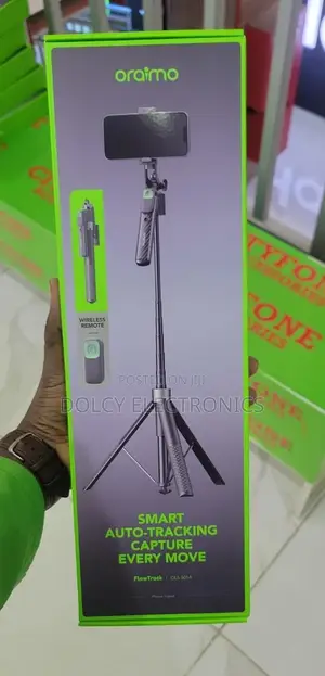 Oraimo Flow Track Ols-501a Selfie Stick Tripod ya Kufuatilia Uso
