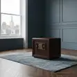 Brown 28kg Office/Home Metallic Cash Box Safe - 3
