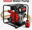 Kato Germany KDP90ZDH Diesel Water Pump - 1