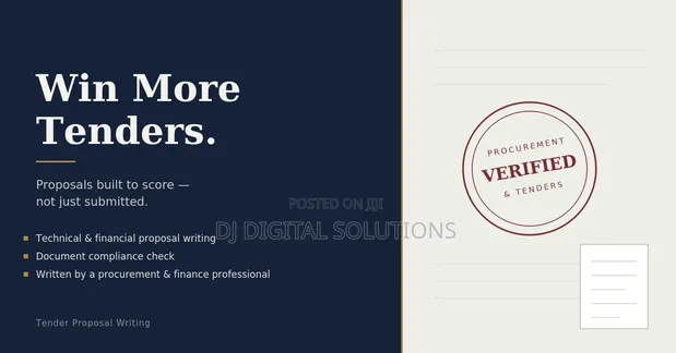 Professional Tender Proposal Writing Services - 1