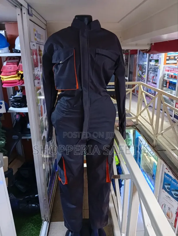 Overalls za Kazi za Kijivu za Cargo - 1