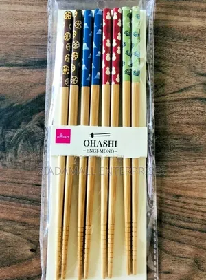 Bamboo Chopsticks - 10 Piece Set