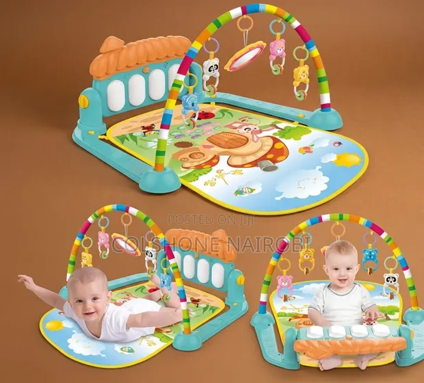 Baby Kick and Play Piano Gym Mat, 4-in-1 - 1