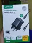 Ugreen 25W USB-C GaN Fast Charger Set UK X517 - 1