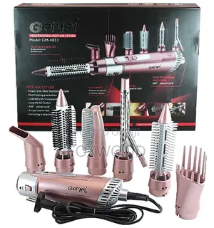 Gemei GM-4831 7-in-1 Professional Ceramic Hot Air Styler