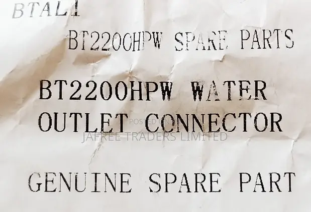 Water Outlet Connector - 1
