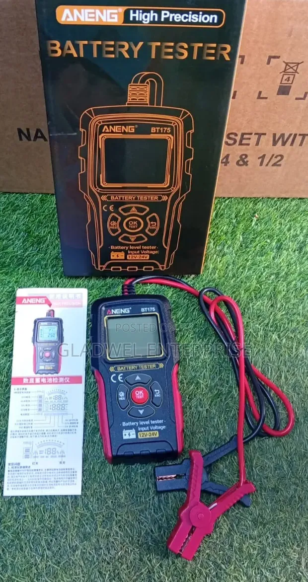 Aneng Digital Battery Tester 12V/24V - 1