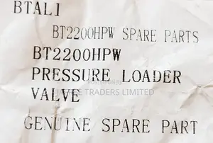 Brand New Pressure Loader Valve