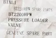 Brand New Pressure Loader Valve - 1