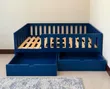 Toddler Bed with Safety Barrier Enclosure - 1