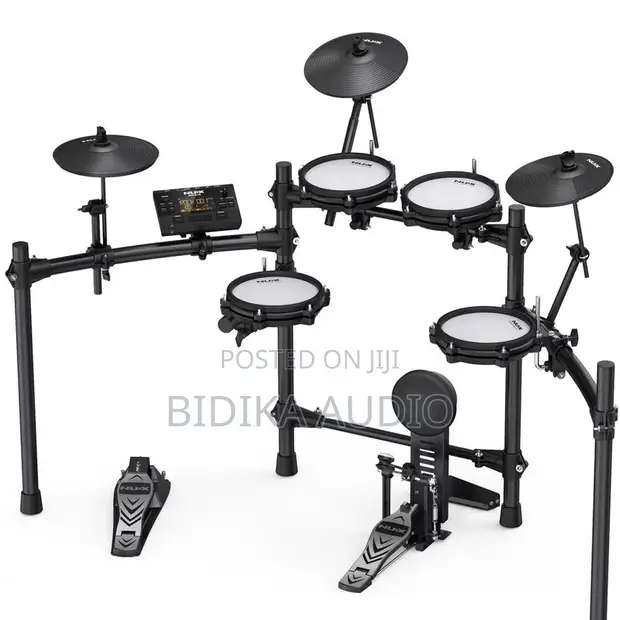 NUX DM-210 All-Mesh Electronic Drum Kit - 1