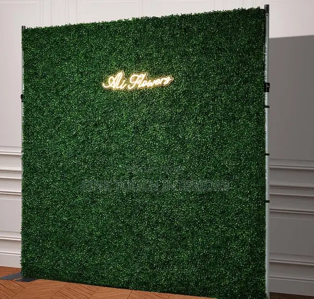 Decorative Artificial Hedge Panels - Brand New - 1