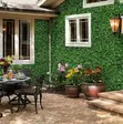 Artificial Hedge Panels for Exterior Decor - 1