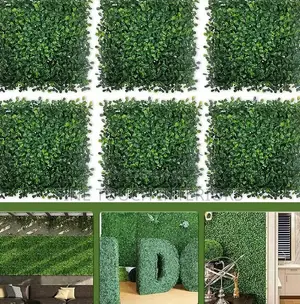 Artificial Hedge Panels - Realistic Greenery