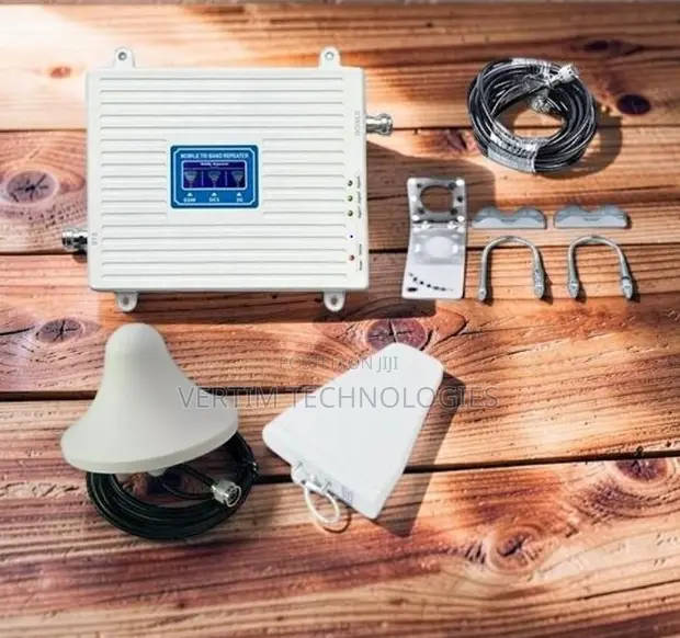 Space Efficient Tri-Band GSM Mobile Network Booster - 1