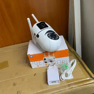 V380 Pro Dual Lens PTZ WiFi Bulb Camera