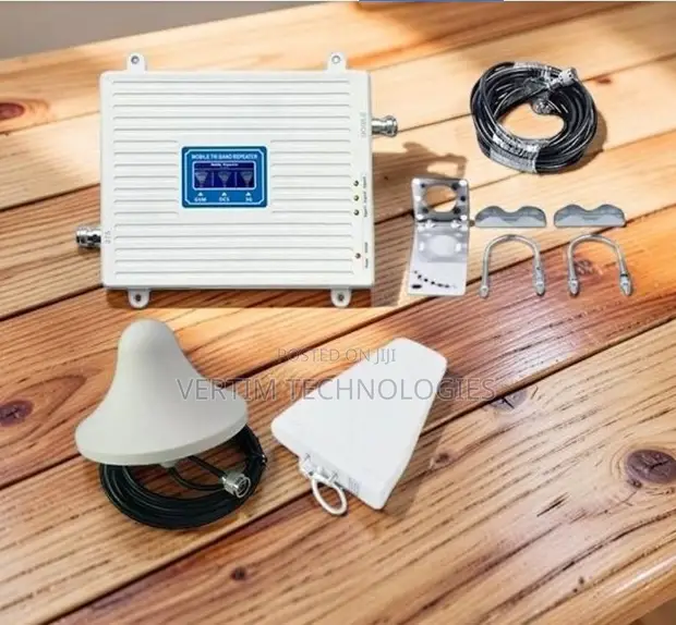 High Durability Tri-Band GSM Mobile Network Booster - 1
