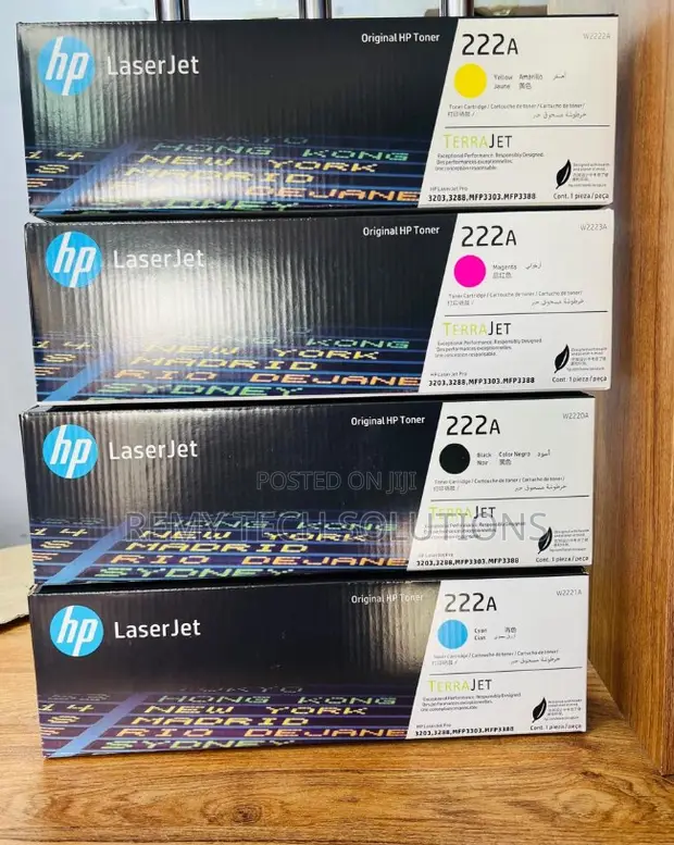 HP 222A Black Original LaserJet Toner Cartridge - 1