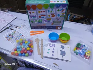 Number Cognitive Operation Bead Matching Game
