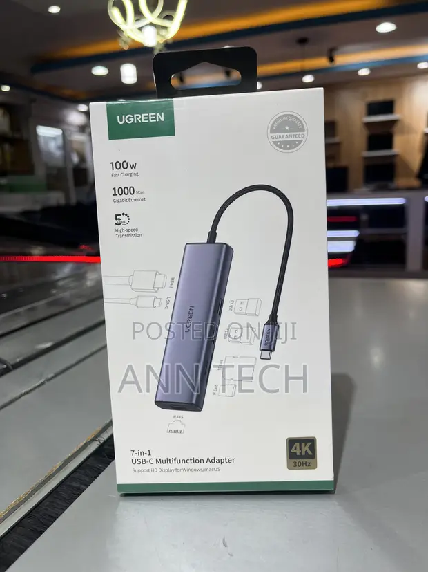 UGREEN CM512 7-in-1 USB-C Docking Station - 1