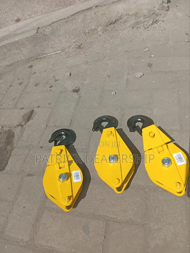 Steel Lifting Pulley - Single Wheel Hook - 1