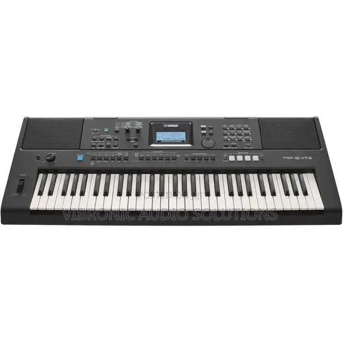 Yamaha PSR-E473 61-Key Touch-Sensitive Portable Keyboard - 1