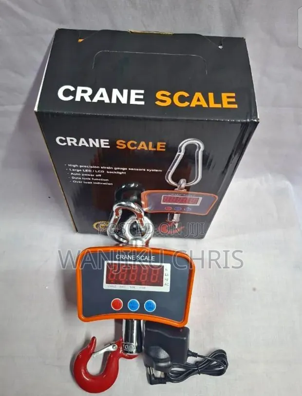 Heavy Duty 500kg Digital Crane Scale - 1