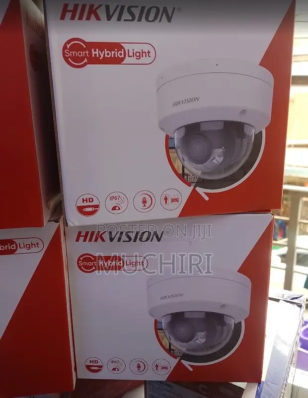 Hikvision Smart Hybrid 4MP IP Dome Camera - 1