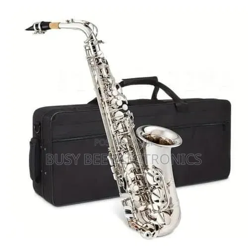 Yamaha Alto Saxophone - Silver Plated, Professional - 1