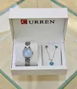 Curren Luxury Women's Watch and Jewelry Gift Set - 3