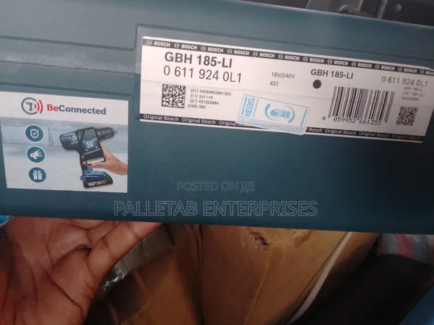 Bosch Cordless Hammer Drill Halisi na Sanduku - 1