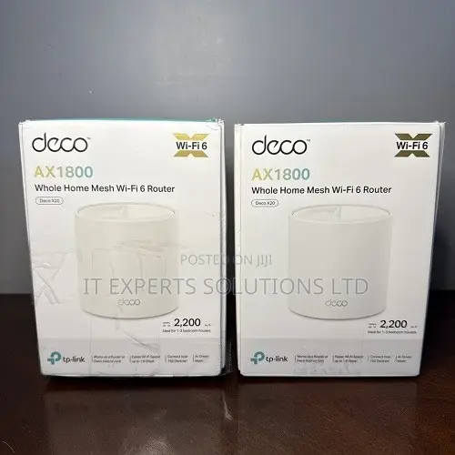 TP-Link Deco X20 AX1800 Whole Home Mesh Wi-Fi 6 (3 Pack) - 1