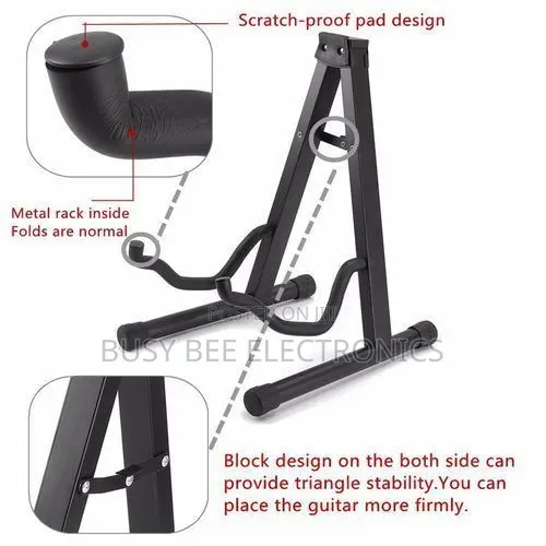 Foldable Guitar Holder Stand - 1
