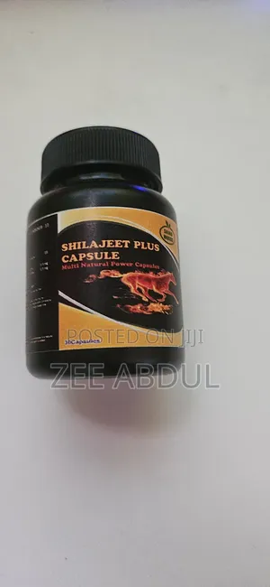 Shilajeet Plus Capsules - Energy & Stamina Booster