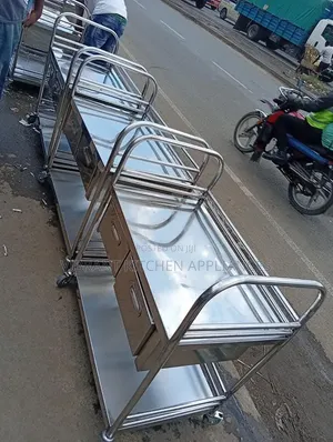 Brand New Stainless Steel Medical Trolley