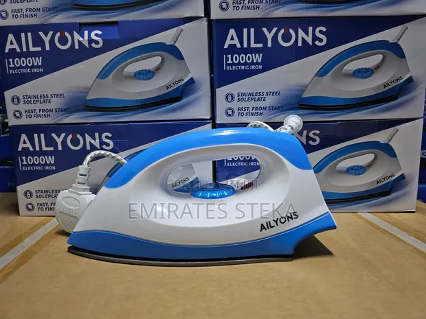 Ailyons HD-198A Electric Dry Iron Box White/Blue - 1