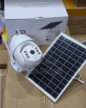 Ubox 360° Smart PTZ WiFi Solar CCTV Camera ya Usalama ya Nje