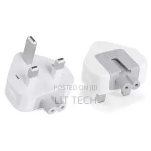 Adapter ya UK Wall Plug kwa Apple MacBook, iPhone, iPad